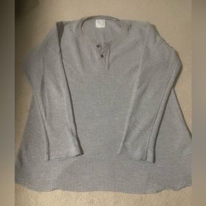 Billy Reid long sleeve waffle tshirt sz XL